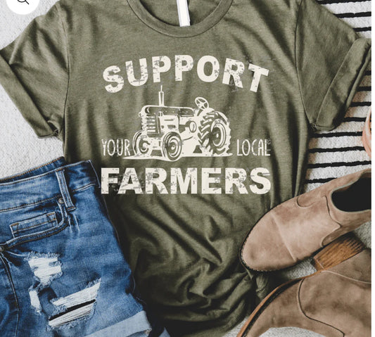 Support Farmers Tee